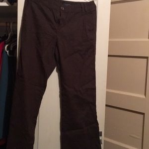 Brown banana republic dress pants